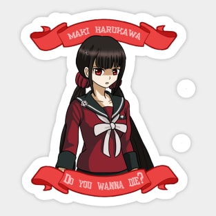 Maki Harukawa Sticker